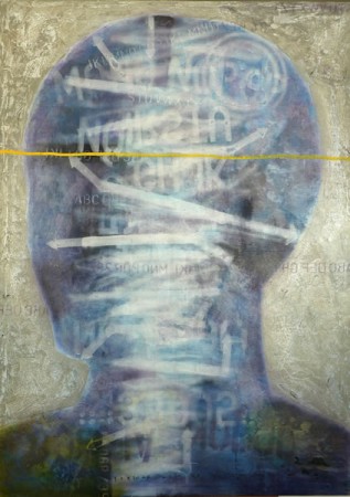 Yoesoef Olla - Back of My  Mind 
 140 x 100 cm 
 oil on canvas, SOLD